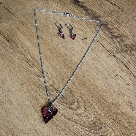 Souprava Swarovski Divoké Srdce