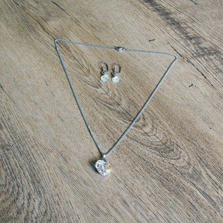 Souprava Swarovski Srdce